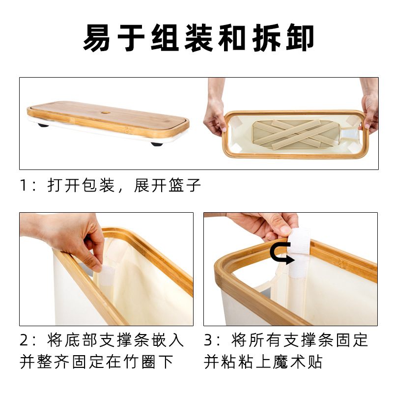 Cesta de almacenamiento de toallas de papel, rollo de papel higiénico, caja de almacenamiento de papel, ventana transparente, tubo de tejido de almacenamiento de bambú, venta caliente transfronteriza