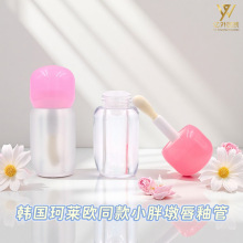 韩国珂莱欧clio同款小胖墩唇釉管包材 4ml磨砂/透明多种工艺可定