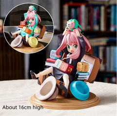 間諜過家家 瓜神 阿尼亞 坐姿 黑色異色 萬年曆 手辦模型 盒裝