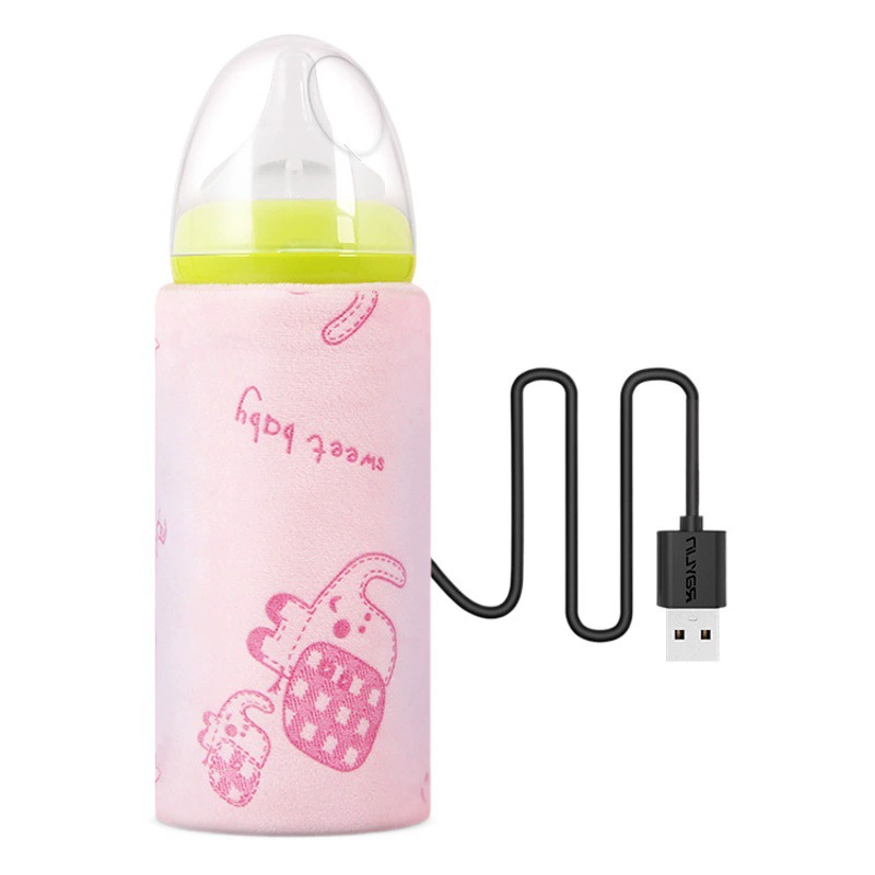 Трансграничная фабрика прямых продаж USB автомобильный детский обогреватель портативный термостата бутылка термоса