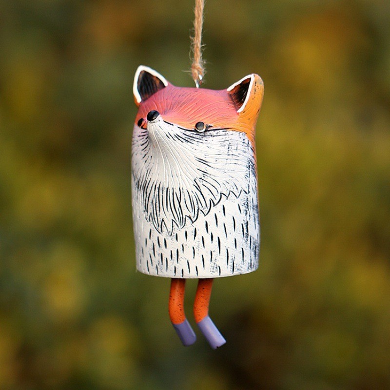 Garden Animal Wind Chime Hanging Resin Ornament Decoration_voghion.com