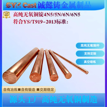 紫铜棒 高导电低电阻 精密车床加工用铜棒 规格齐全 可定 制