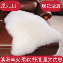 纯羊毛澳洲地毯卧室羊毛沙发垫欧式飘窗地毯皮毛一体地垫厂家批发