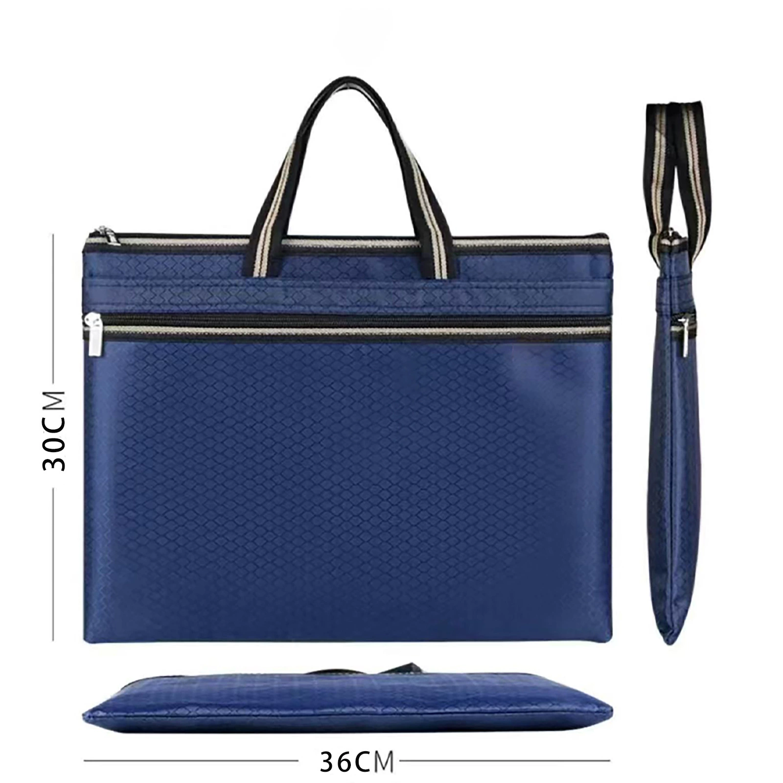 Handheld laptop for documents, capacious storage system, oxford cloth, increased thickness, business version