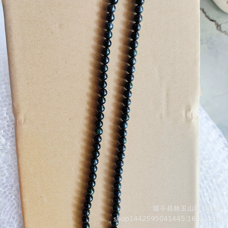 Replica, necklace, beads, 8mm