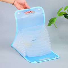 廠家直供豎式風琴包多層文件夾學生試卷夾手提公文包商務辦公文件