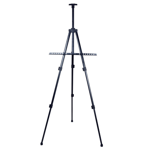 Thickened iron easel telescopic lifting metal iron tripod metal folding easel iron easel advertising display stand