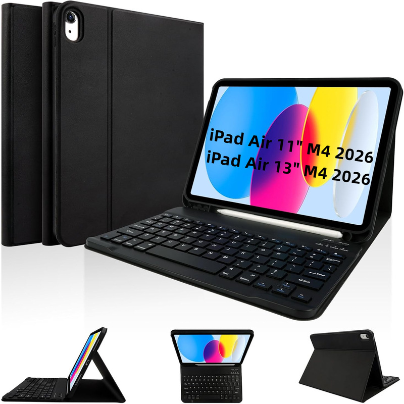 iPad Air 110.9 Tablet Protective Case Pro 110Th Generation Shell Bluetooth Keyboard 10.2 Seven-Color Backlit Pen Slot Suitable for Use