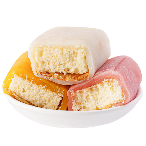 Internet-famous ice cream cake, multi-flavor breakfast soft bread, casual cake, Japanese snack, whole box