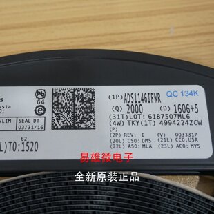 ȫ��ԭ�b ADS1146IPWR IPW TSSOP-16 16λ 2kSPS ��ͨ�� ���� ADC