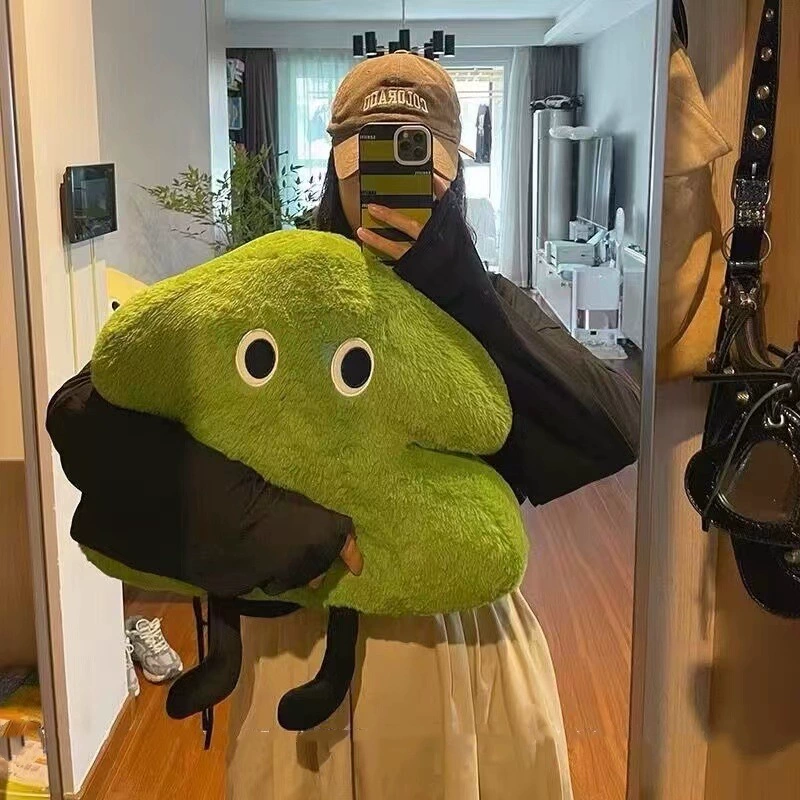 Ins ветер зеленое дерево плюшевая кукла подушка для спальни диван кровать подушка рождественская елка для подруги подарок