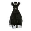 On Wednesday, a cosplay black dress summer WENDNESDAY American drama heroine the same girl