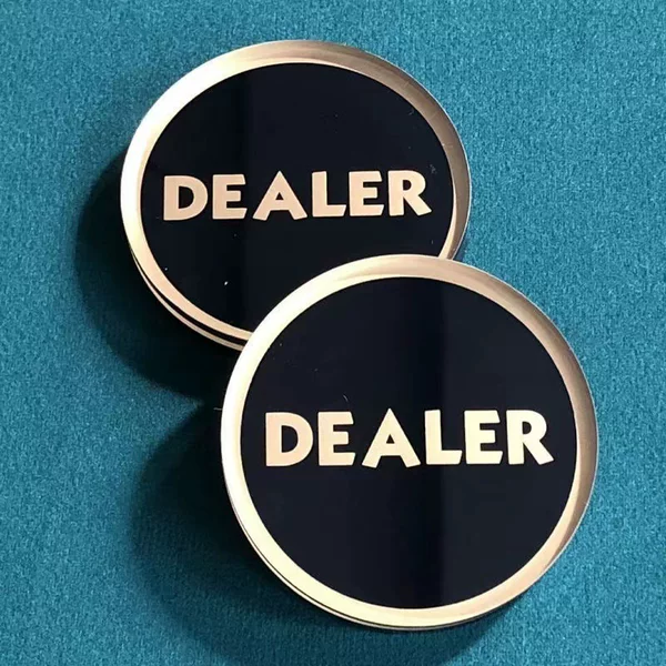 Texas poker DEALER Zhuang code banker's position Zhuang brand Zhuang film pressure card Zhuang position Card button sign