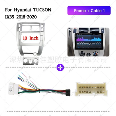 DVD Navigation Suitable for Modern 2009-2013 Tucson - frameline-10inch