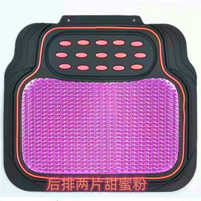 Universal Foot Pad – floor mats, car foot mats - 2-pieces-of-sweet-powder-in-the-back-row