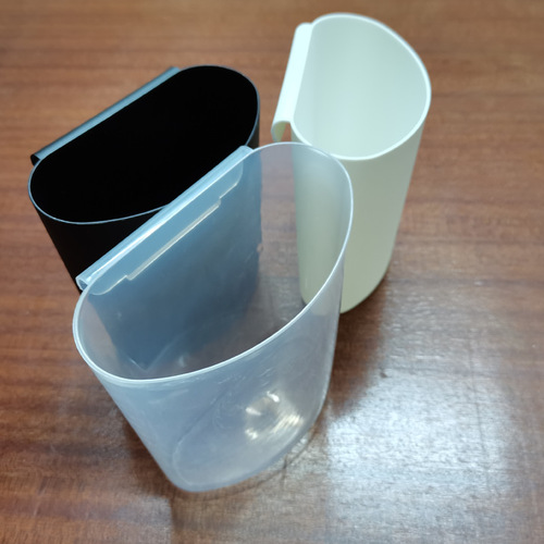 Ins-style transparent hanging cup desktop clutter organizer hanging cup beauty salon small trolley tool portable storage basket