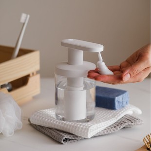 Automatic Sensor Hand Sanitizer Dispenser Wall-Mounted Electric Soap Dispenser for Children's Home Use, Antibacterial, Fully Automatic and Intelligent