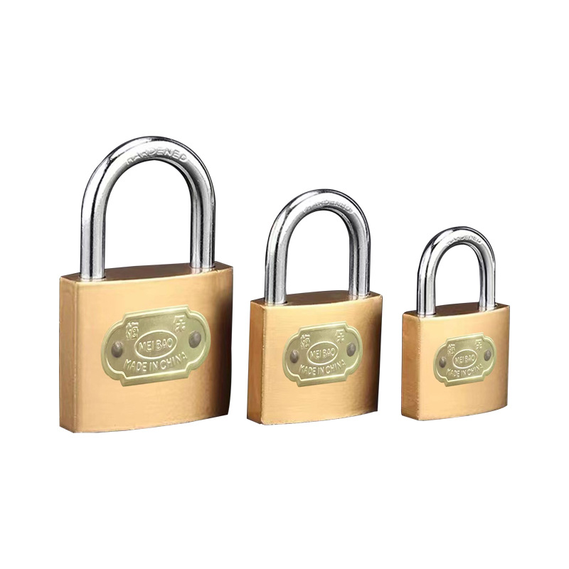 Fabricantes de cadenas de cobre imitación de una palabra de cerradura cerradura abierta cerradura doméstica venta caliente cerradura mini cerradura cerradura antirrobo