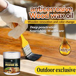 baolisi水性木蜡油 室内桌椅门窗家具翻新改色透明木器乳胶漆涂料