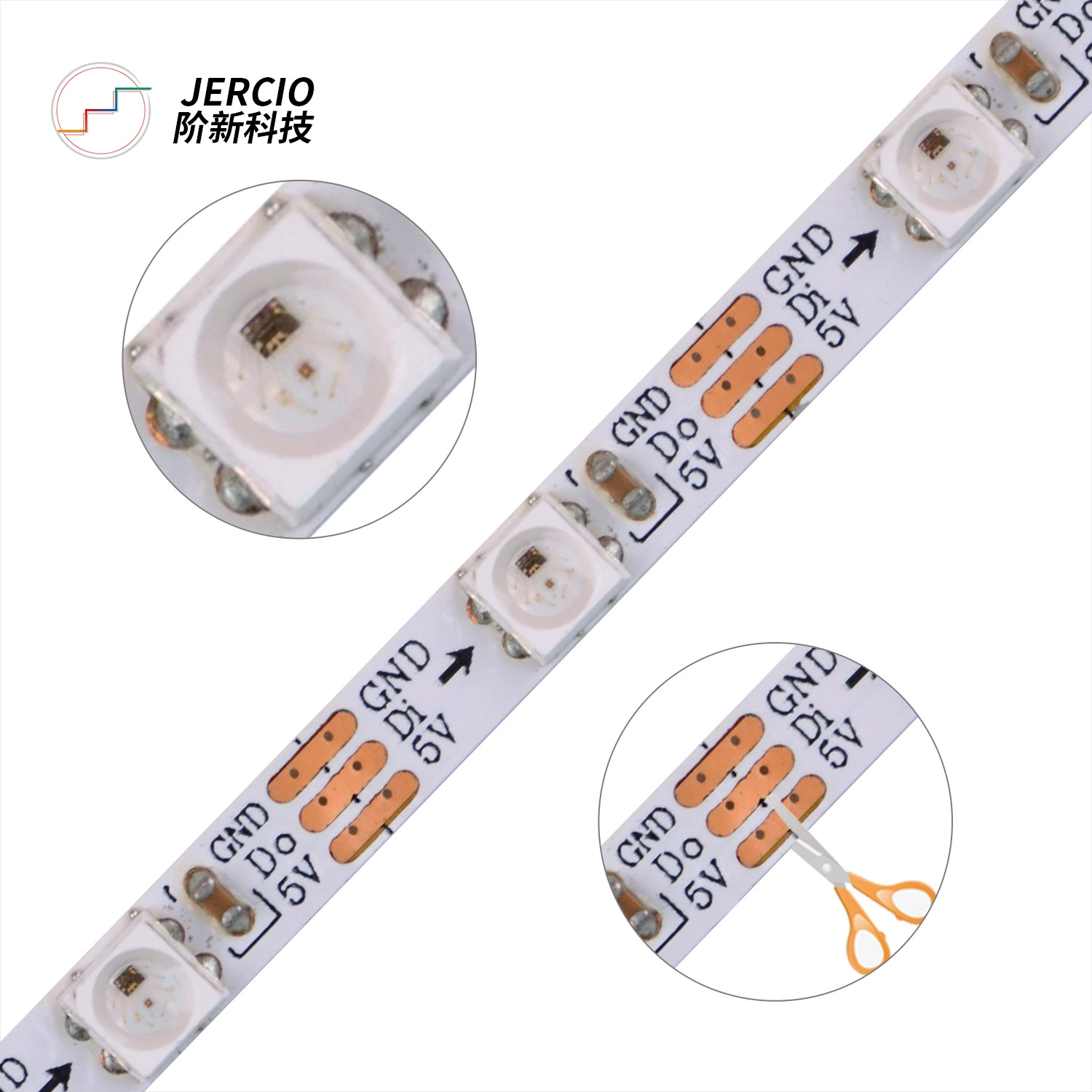 Низковольтовый драйвер Jiexin 5V сoneточечным управлением XT1505, симфонический корпус, аудио атмосфера, светодиодная лента