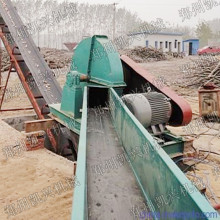 1200型竹子碎片机带输送机多少钱一台 圆木头树枝切片机型号齐全