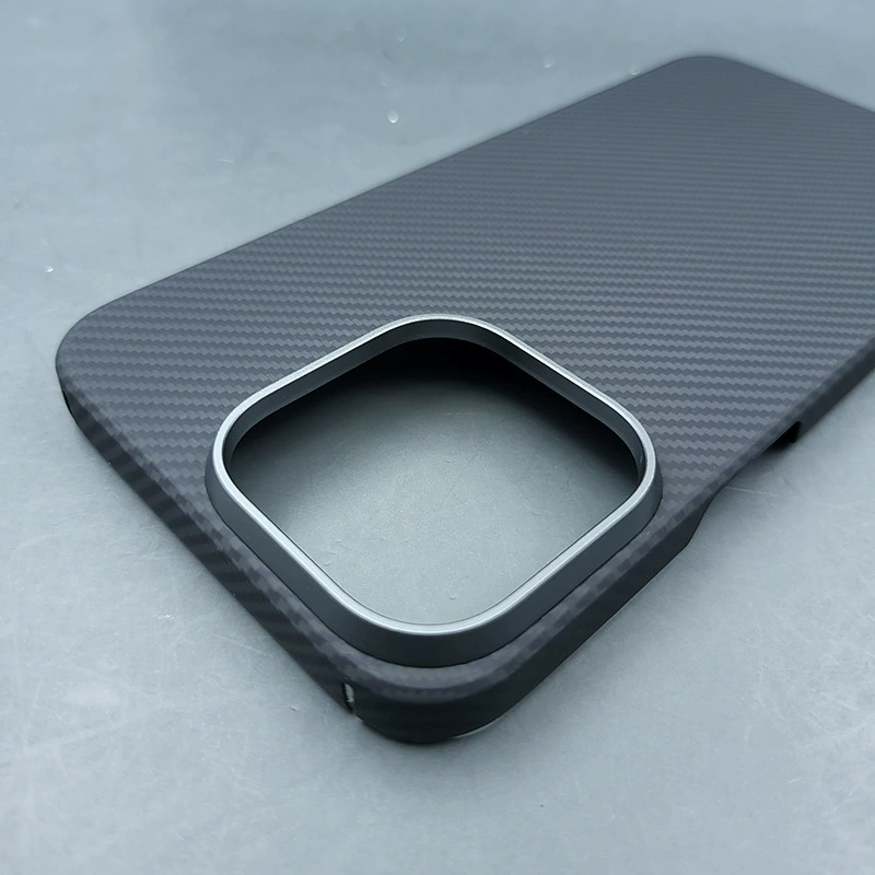 Применение Apple iPhone15pro Max Zhenkafra ультра-тонкая оболочка из арамидного волокна защитная крышка 600D тонкая линия