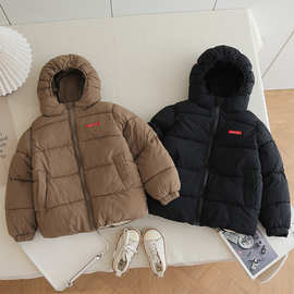 外贸新款儿童棉服卡通男童女童中小童羽绒棉衣宝宝棉袄秋季外套