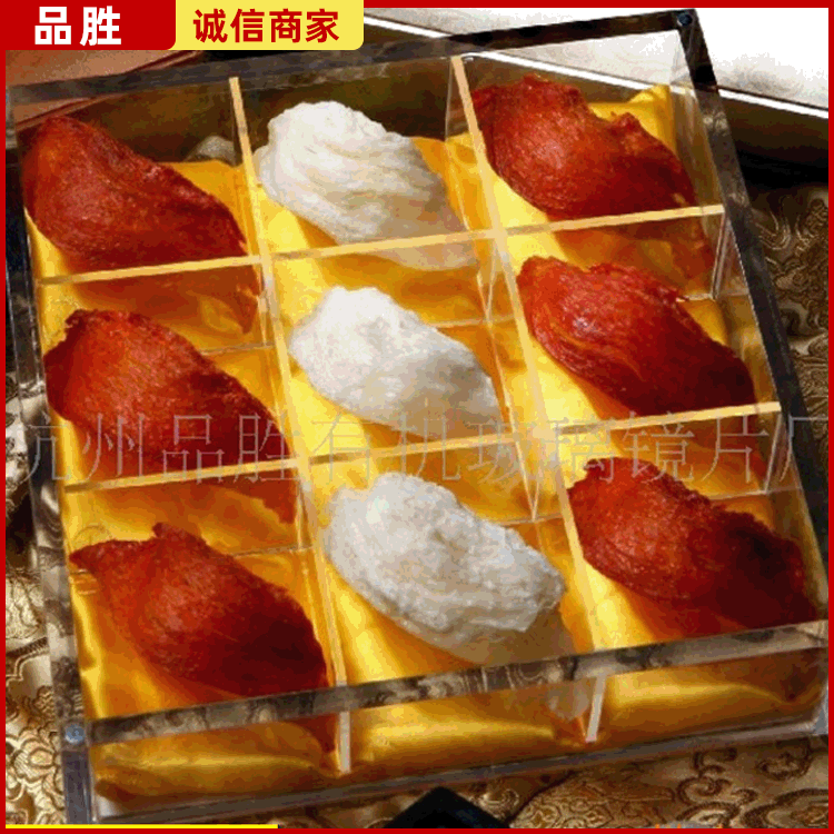 厂家供应 有机玻璃亚克力盒子 方形透明亚克力盒子