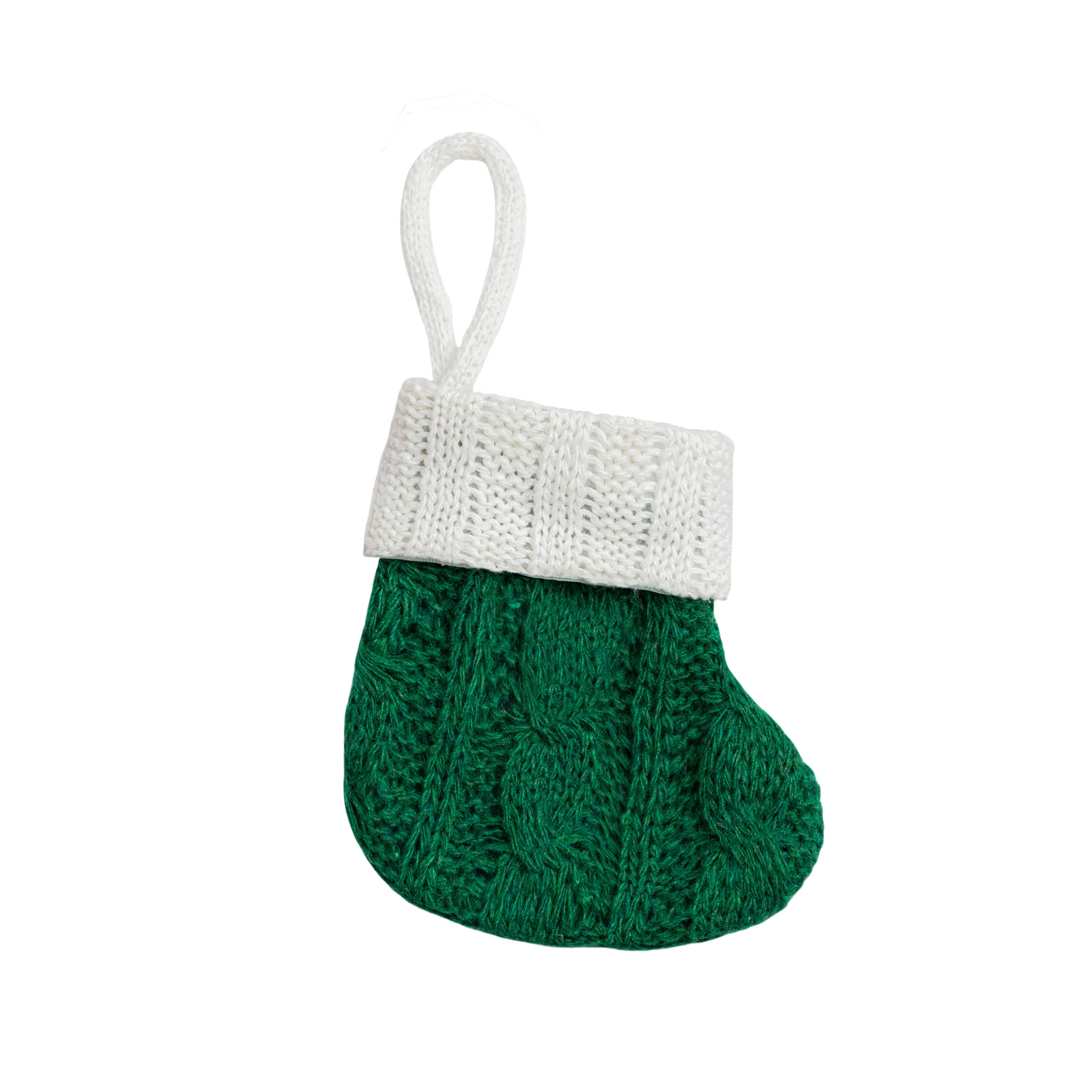 Nuevos productos transfronterizos calcetines de Navidad bolsas de regalo de dulces mesa cubierta de cuchillo y tenedor colgante de árbol de Navidad accesorios de decoración