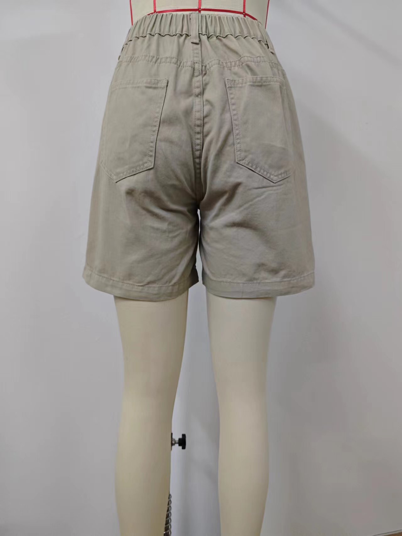 364g Weight Shorts Pants Length Denim Cotton Fabric Type Mid Waist Waist Line Cargo Pants, Jeans Pants Type Inelastic Elasticity Daily Occasion Regular Fit Fit Type Solid Color Pattern Summer Season Women's Gender Pocket Design Streetwear Style Women's Daily Streetwear Solid Color Shorts Pocket Cargo Pants Jeans 23