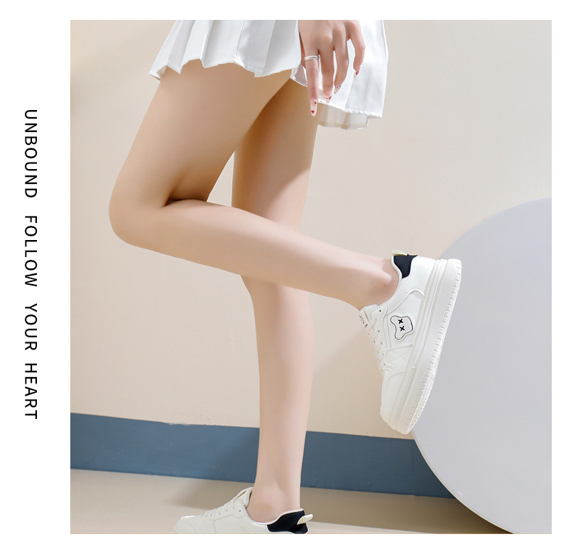 2024 autunno bianco nuova versione coreana ins studentessa altezza crescente suola spessa sport tavola scarpe casual tendenza_voghion.com