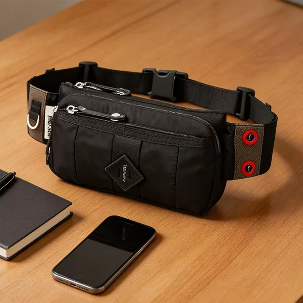 Cross-Border Waist Bag, Outdoor Sports Bag, Men's Crossbody Bag, Waterproof Oxford Cloth Shoulder Bag, Mobile Phone Bag, Wholesale Outdoor Cycling Bag