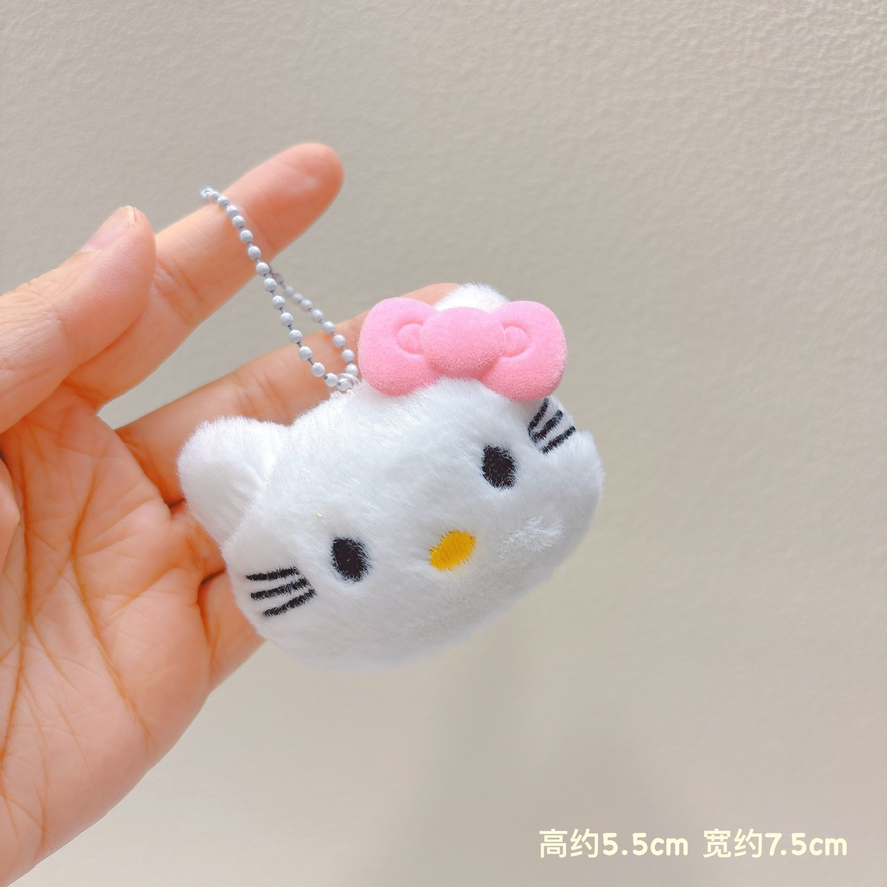 T-B040 화이트 캣 파우더 매듭