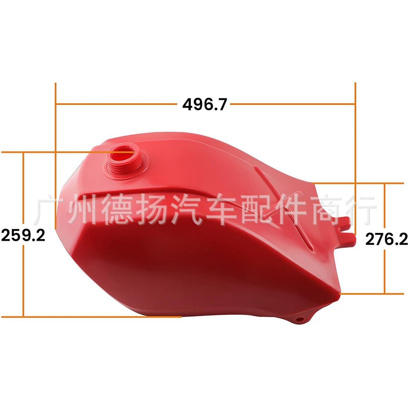 Пластиковый газовый бак, подходящий для Honda 85-87 FT499009R