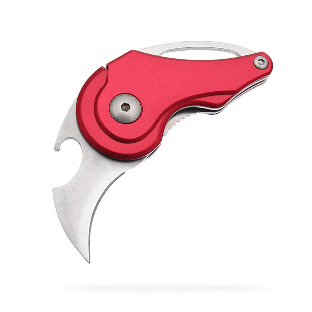 工厂现货侧开锁开瓶器礼品刀具钥匙锁匙扣户外迷你小刀开快递小刀