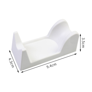 Nail Polisher Handle White Bracket Polishing Pen Base Bracket Accessories Rack Tool Set Anti-Slip