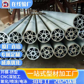 工业铝型材开模佛山工厂支持来图打样小批量定制铝制品cnc机加工