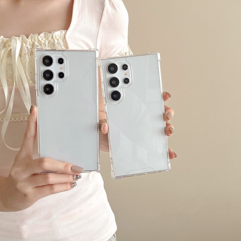 Transparent Samsung S26Fe Mobile Phone Case A18 Anti-Fall Note20 Summer Mobile Phone Case Samsung S27Ultra Protective Cover