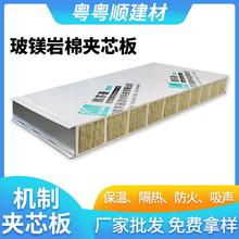 厂家定制 加工手术室玻镁岩棉 夹芯板玻镁板 净化工程 中空玻镁板