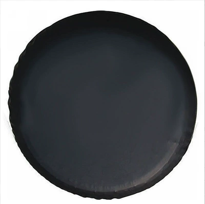 For RV Tire Cover Black Spare Tire Cover PVC Leather White Wheel Tire Cover Tire Protective Cover (Spare wheel cover) - 12inch-suitable-for-tire-diameter-19inch-21inch-50-52cm-black-thick-tire-cover-pull-rod-bag