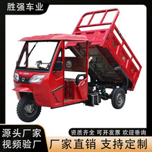 外贸出口三轮摩托车燃汽油金狮自卸发动机正货运农用载重王三轮车