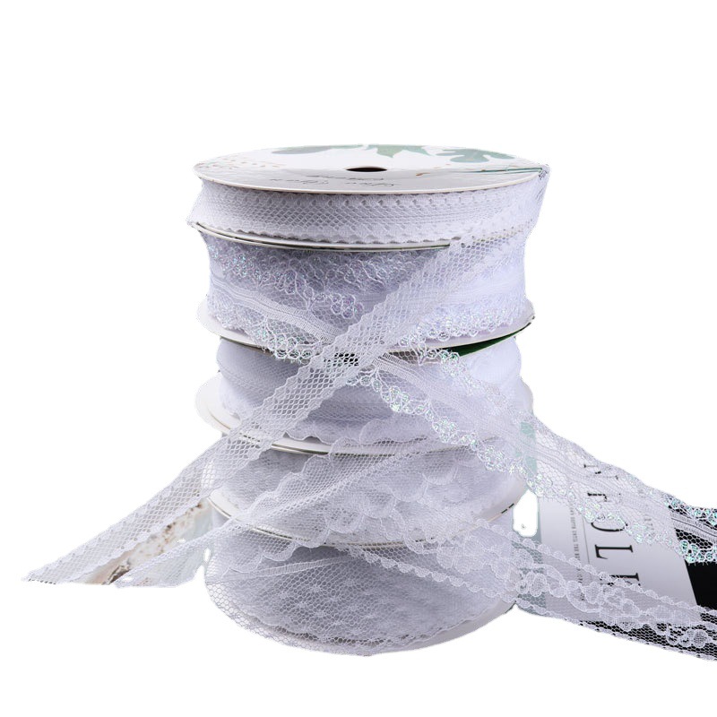 Multi-Especificación de encaje cinta encaje ramo de regalo con embalaje floral arco con bolsa flor material al por mayor