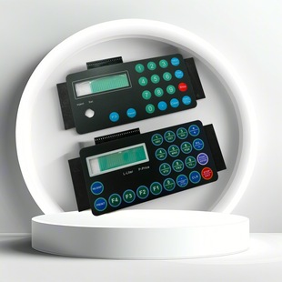 Oil Dispenser Membrane Switch Pvc Panel Button Pet Bulge Panel