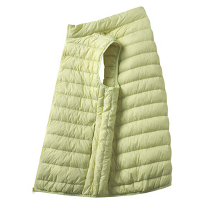 2023 lightweight down vest for men and women couple Winter new lightweight warm waistcoat thin vest for men