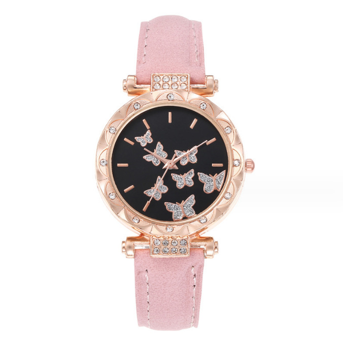 Décontractée Papillon Boucle Quartz Femmes De Montres display picture 12