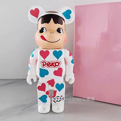 Bearbrikk 400%violent Bear Jiming Bear Milk Milk Girl Net Red Trend Polls Swing Gifts оптовая продажа