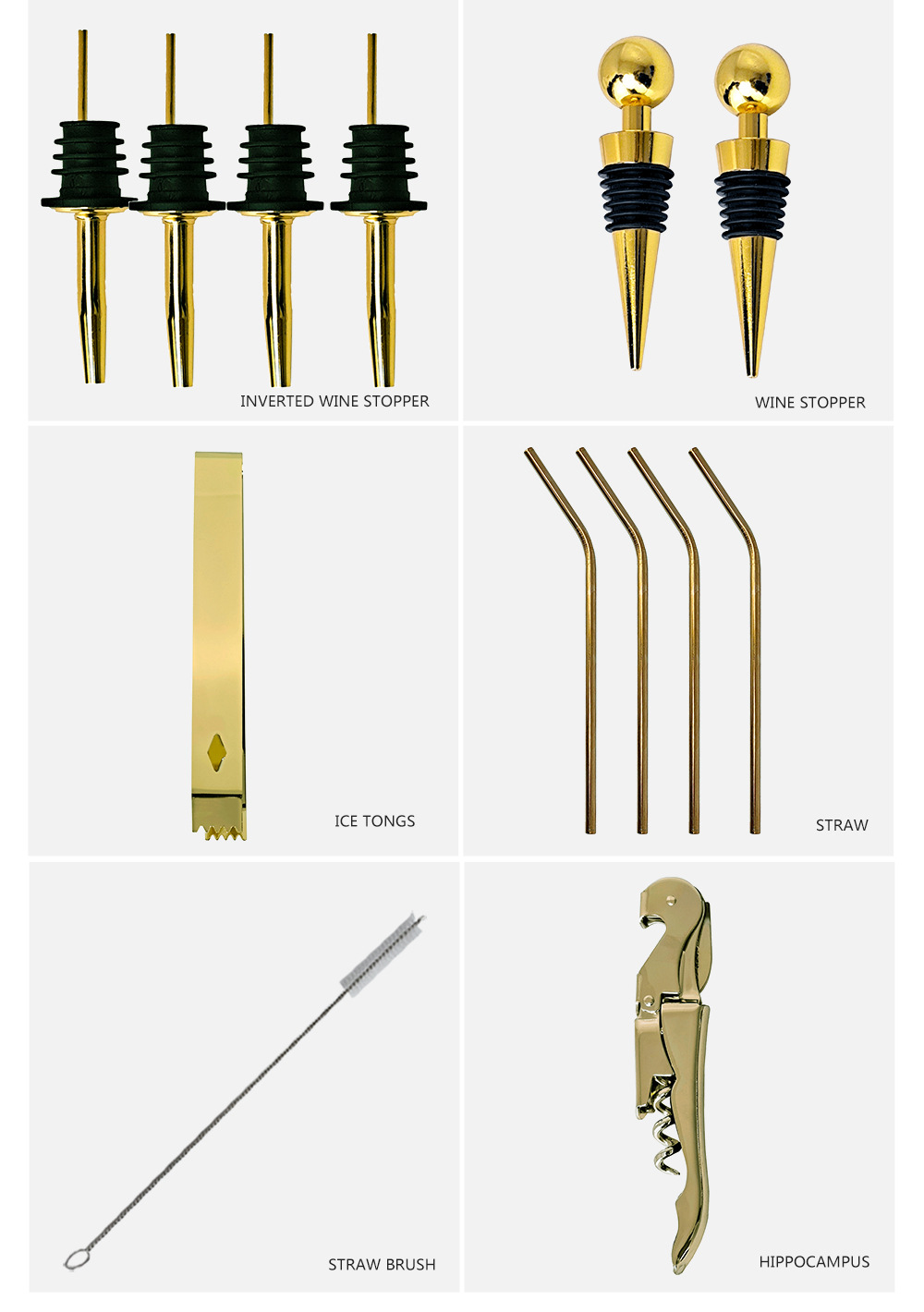 Conjunto de coqueteleira