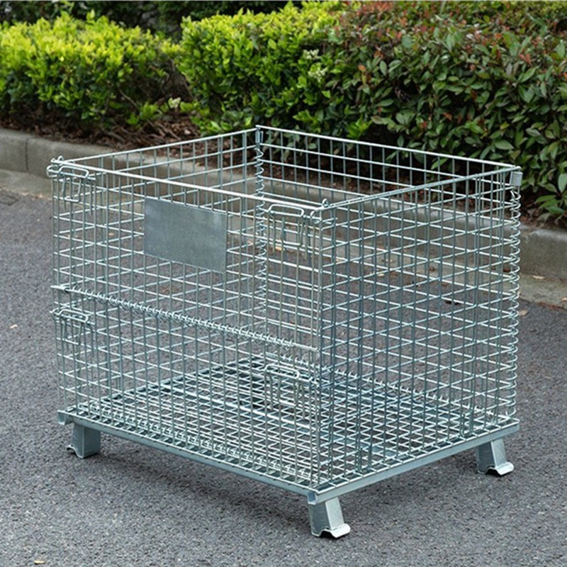 广州折叠式仓储笼厂家直销供质量保证物流快递周转笼非标来电咨询