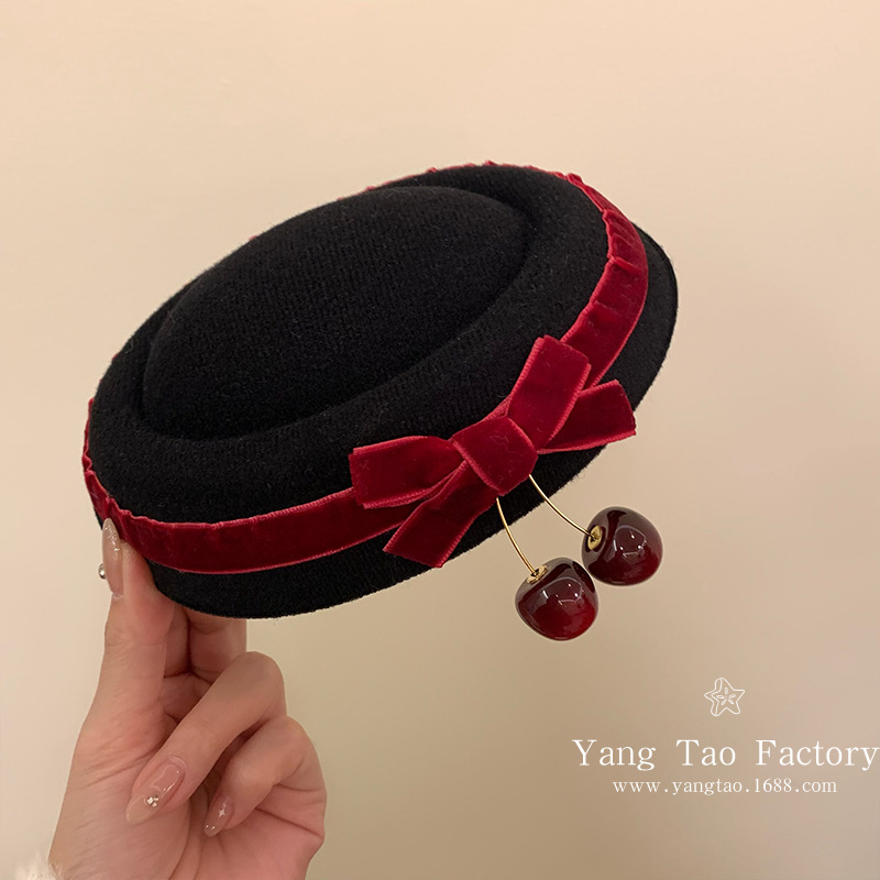 Divertido pequeño arco de seda de oro pequeño sombrero de regalo de Año Nuevo atmósfera sombrero para el cabello para el cabello para el cabello para el cabello