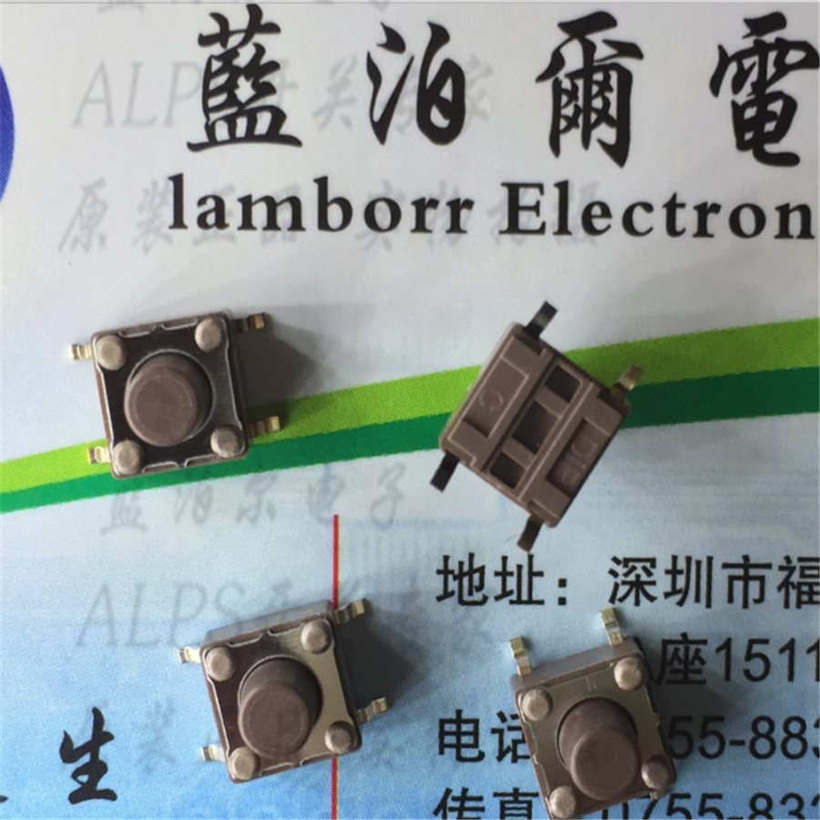 DTSM-63N-V DIP圆达 6*6*7 贴片4脚 轻触开关 160g